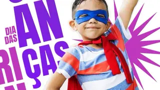 Que o dia de hoje seja repleto de sorrisos sinceros, joelhos ralados de tanto brincar e muita imaginação