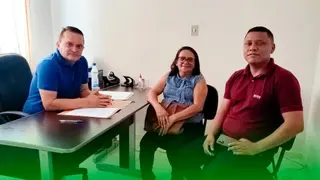 PRESIDENTE DA CÂMARA MUNICIPAL DE ASSUNÇÃO RECEBE VISITA DA PRESIDENTE DO SINDICATO RURAL DE ASSUNÇÃO
