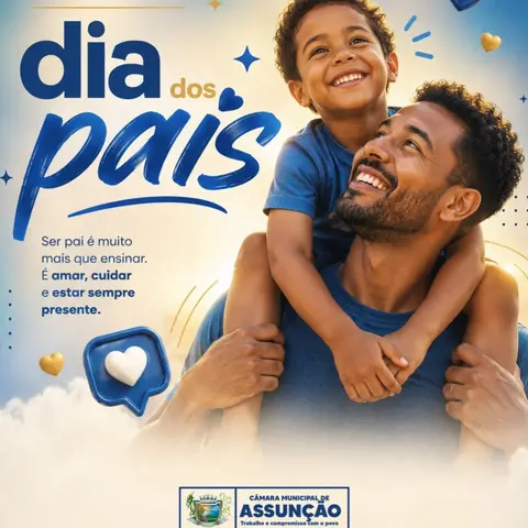 💙 Feliz Dia dos Pais!