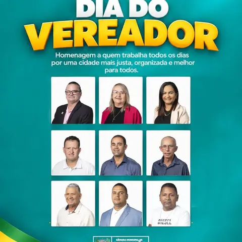 Hoje celebramos aqueles que exercem uma importante missão na vida pública: representar ...