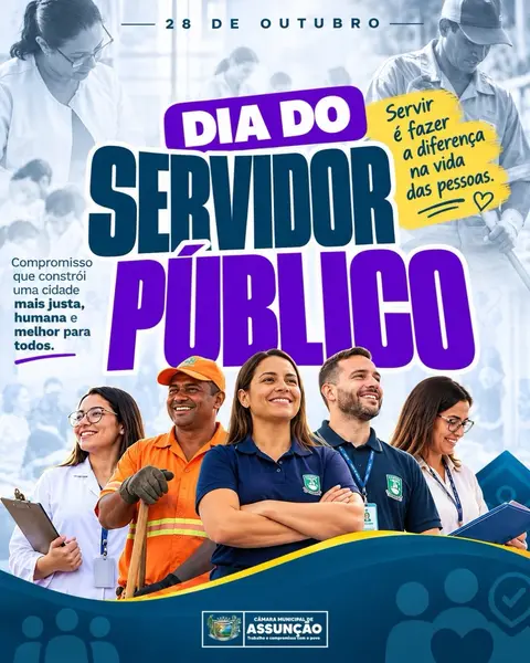 Neste Dia do Servidor Público, celebramos aqueles que, com dedicação, compromisso e res...