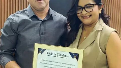 Assunção Homenageia Dellcymar Alves com Título de Cidadão Honorário