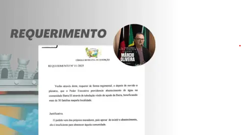 Câmara de Assunção: Novo Requerimento é Apresentado