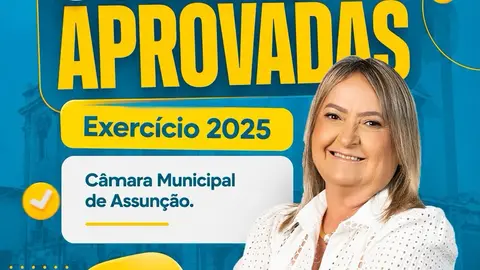 Câmara de Assunção tem contas do exercício 2025 aprovadas