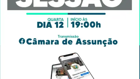 Câmara Municipal de Assunção Convoca para Sessão Ordinária no Dia 12 de Março