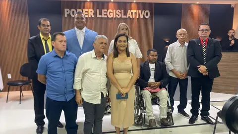 CERIMÔNIA DE POSSE REALIZADA NO DIA 01 DE JANEIRO DE 2025