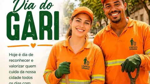Dia do Gari: Município Homenageia Profissionais da Limpeza Urbana