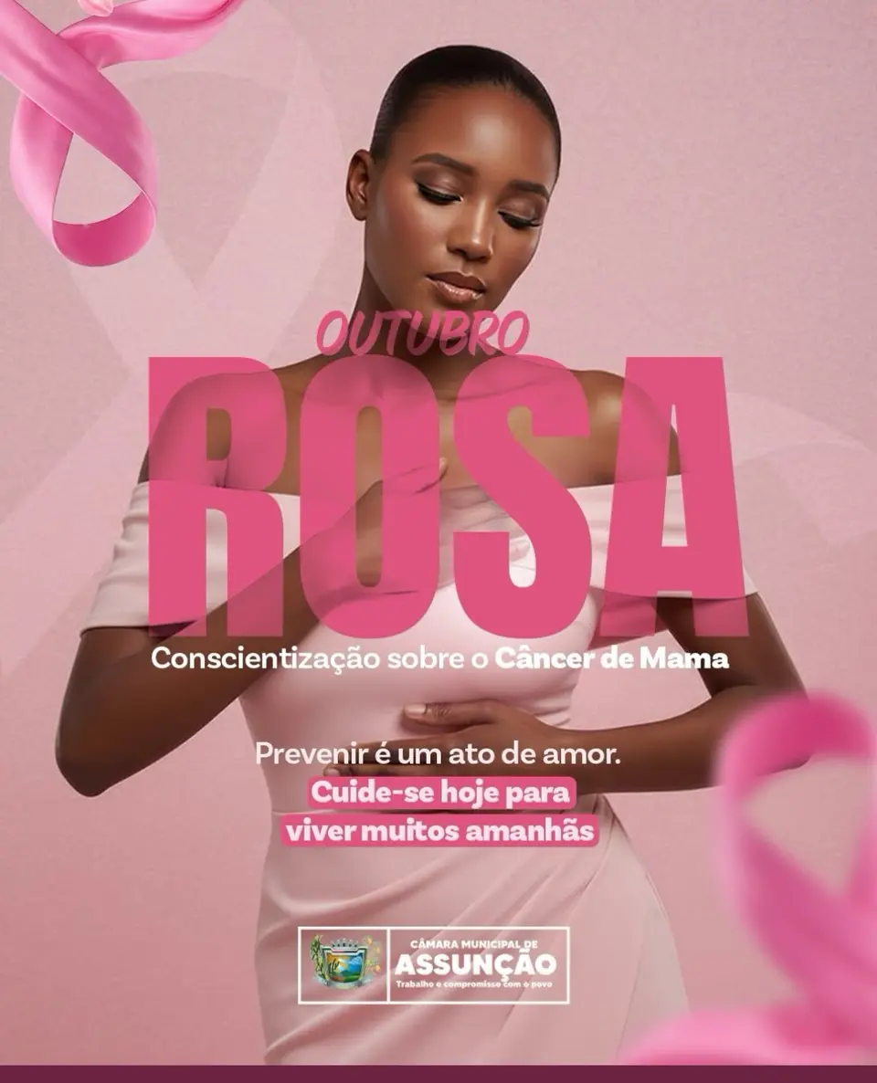 Outubro Rosa é um momento de lembrar que cuidar da saúde também é um ato de amor