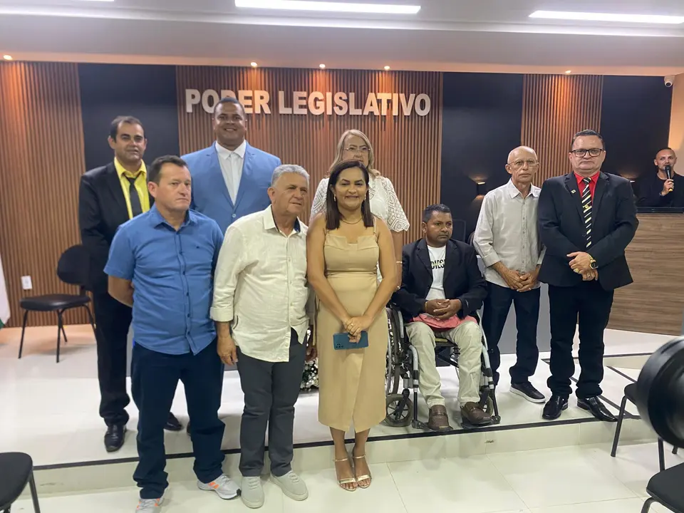 CERIMÔNIA DE POSSE REALIZADA NO DIA 01 DE JANEIRO DE 2025