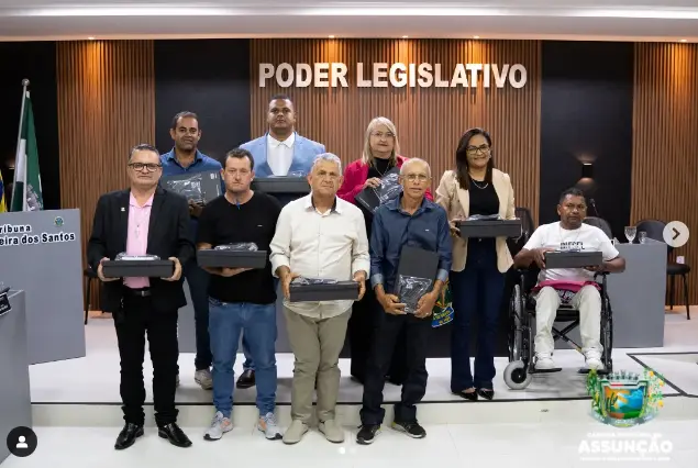 Entrega de kits executivos para nossos vereadores.